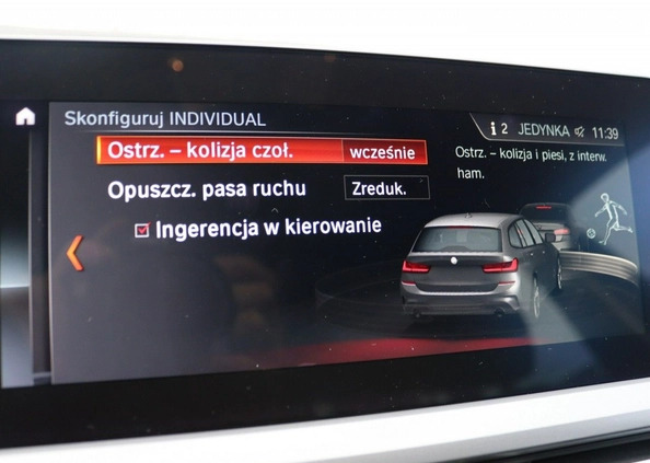 BMW Seria 3 cena 104900 przebieg: 123865, rok produkcji 2019 z Kolbuszowa małe 631